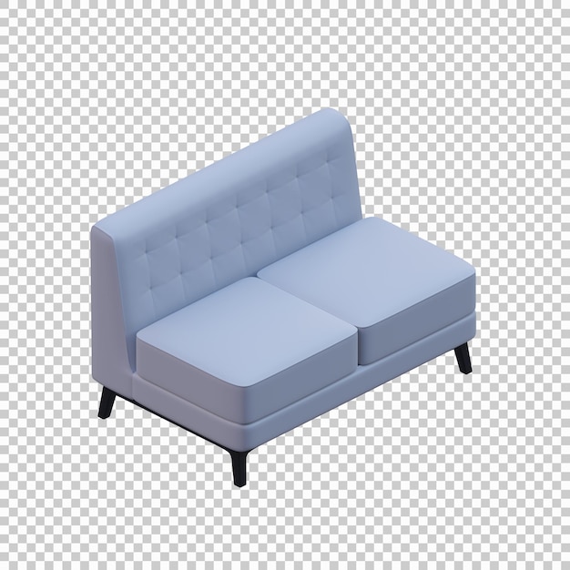 Sofa 3D Render Design Element 04