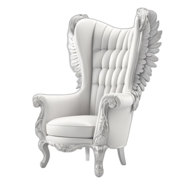 PSD Диван-кресло psd на белом фоне