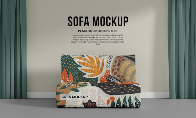 Sofa mockup design