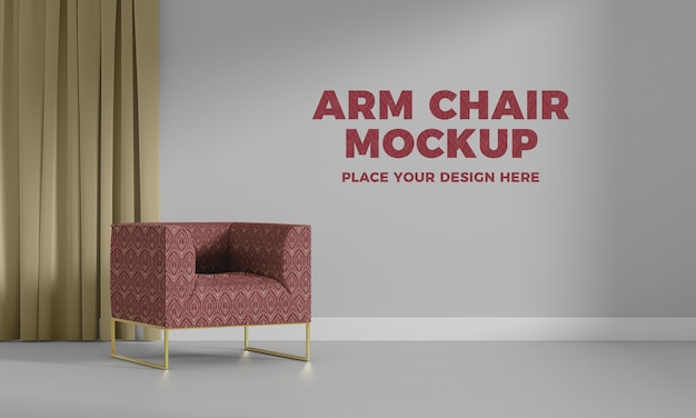 PSD sofa mockup design