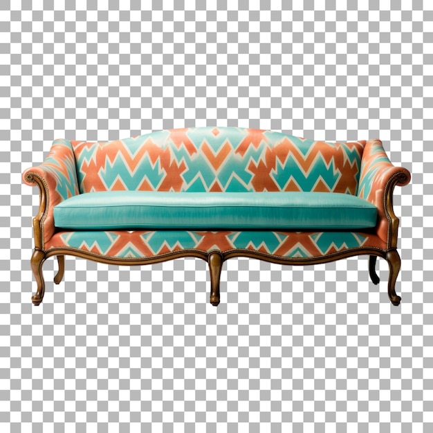 PSD sofa on transparent background