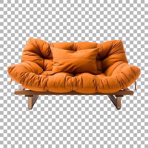 Sofa on transparent background