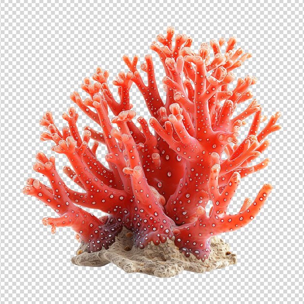 Soft coral isolated on white