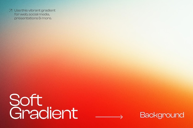 Soft Gradient Background for Web and Social Media