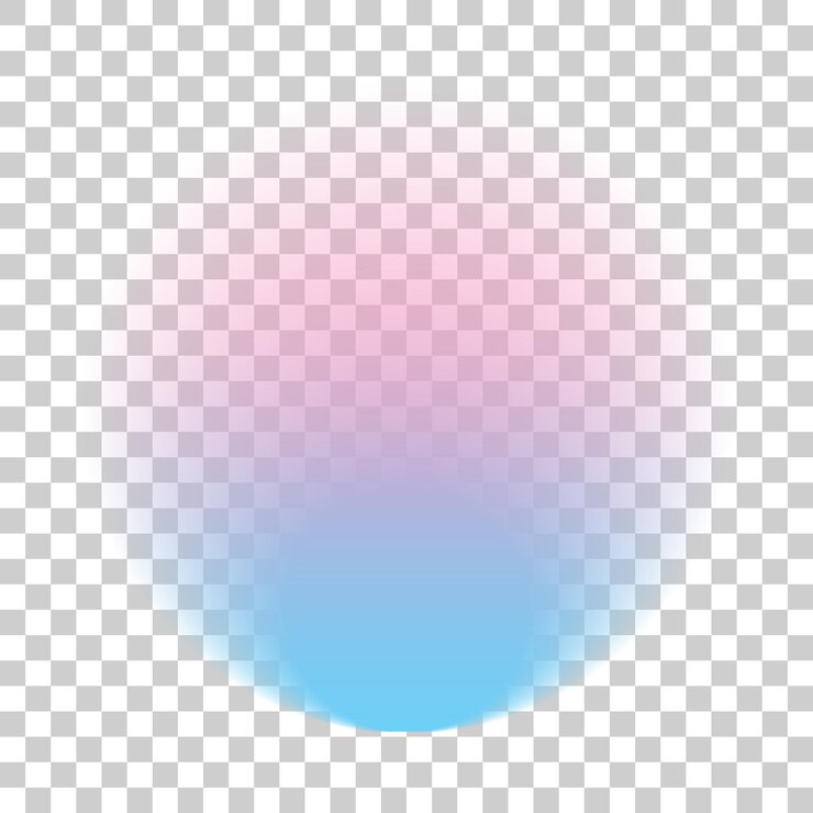 PSD soft pastel gradient circle