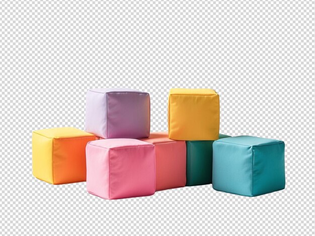 Soft stacking blocks png doorzichtig