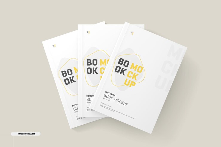 обложки книги в мягкой обложке макет