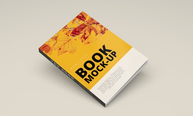 Softcover book mock up