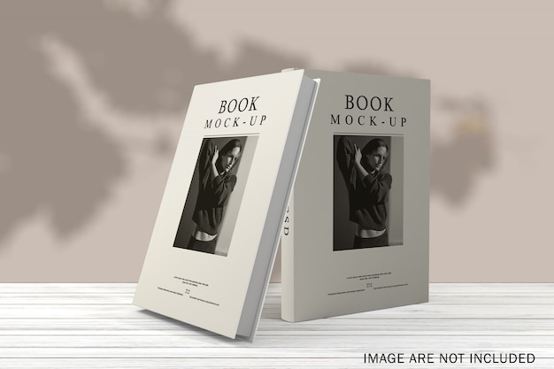 Mockup di libri con copertina morbida