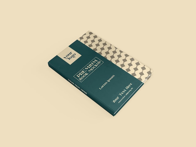 Mockup di libri con copertina morbida