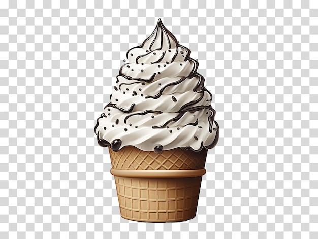 softserve на транспарентном фоне