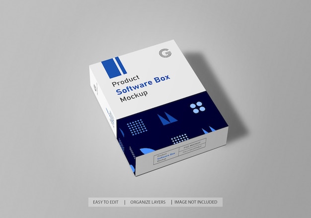 Software box mockup