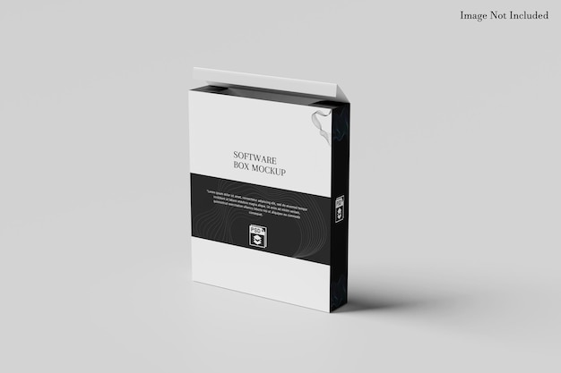 Software box mockup