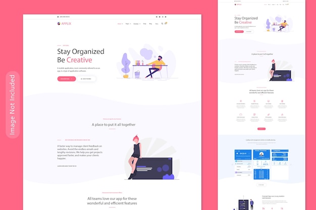 Software and Digital Agency Psd UI Template