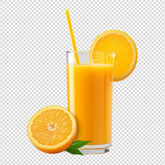 PSD sok owocowy wyizolowany na przezroczystym tle