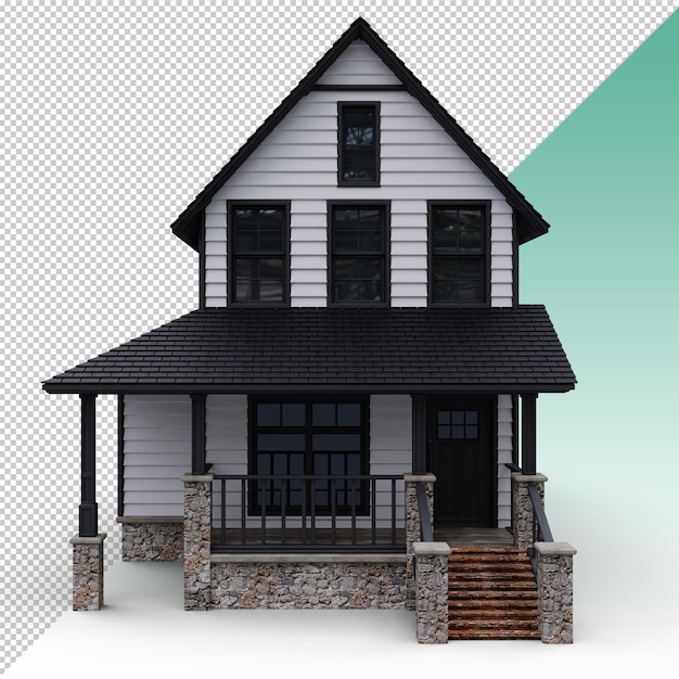 solar panel classic style exterior house