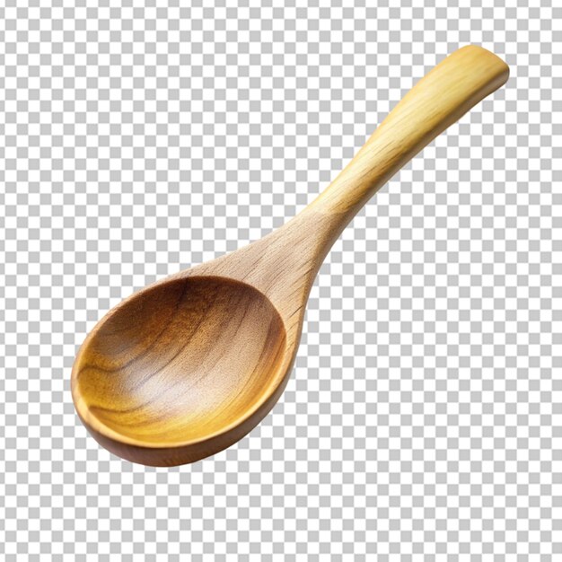 PSD solitary beauty a delicate wooden spoon