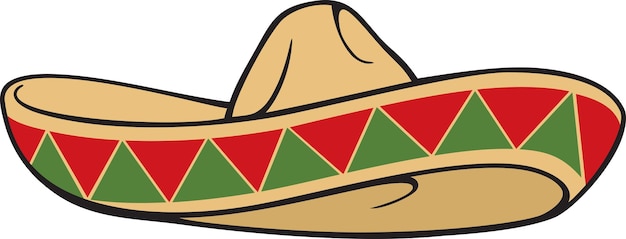 PSD sombrero mexican hat