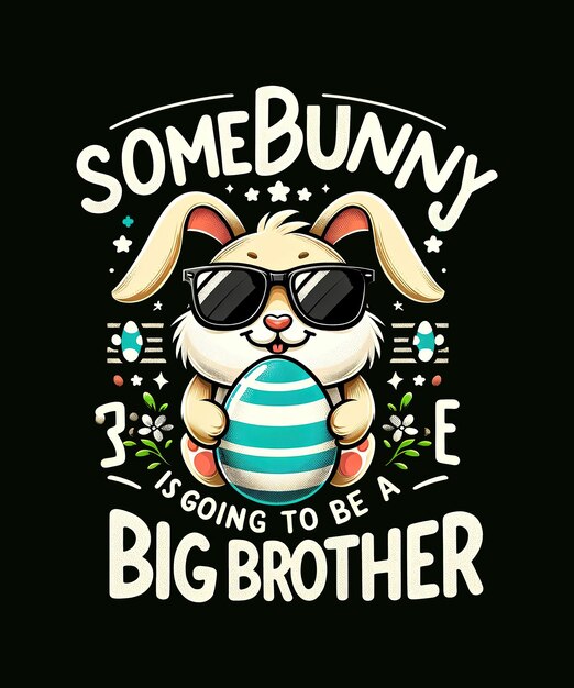 PSD some boys bunny wordt een big brother paasfamilie.