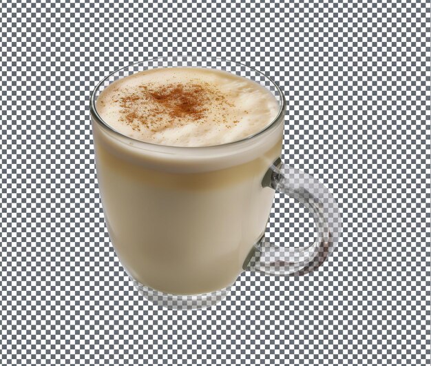 Soummy Eggnog Latte Izolowany Na Przezroczystym Tle