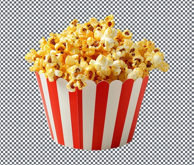 Soummy Popcorn Izolowany Na Przezroczystym Tle