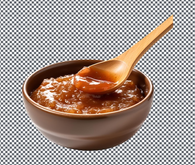 PSD soummy tamarind sauce wyizolowany na przezroczystym tle