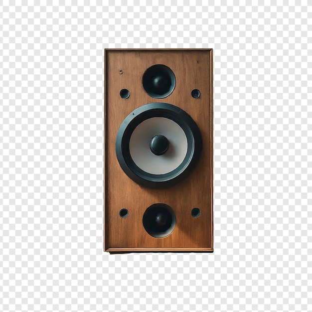 Sound box speakers isolated png on transparent background psd