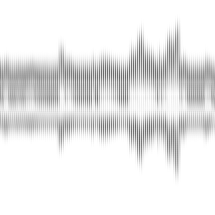 PSD sound wave effect sound wave ilustration