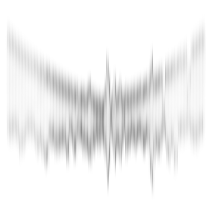 PSD sound wave effect sound wave ilustration