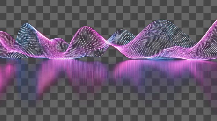 PSD sound waves neon accessories electronics