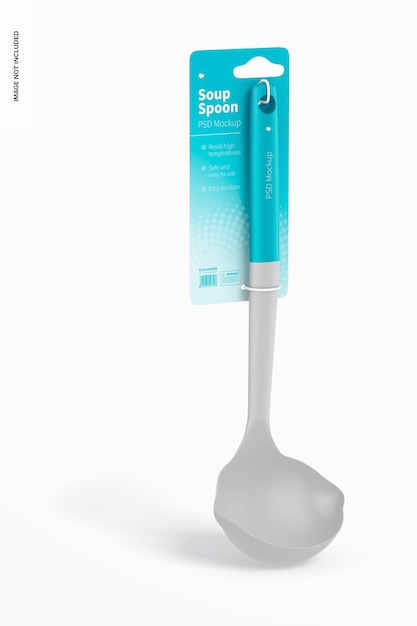 Soup Spoon Mockup