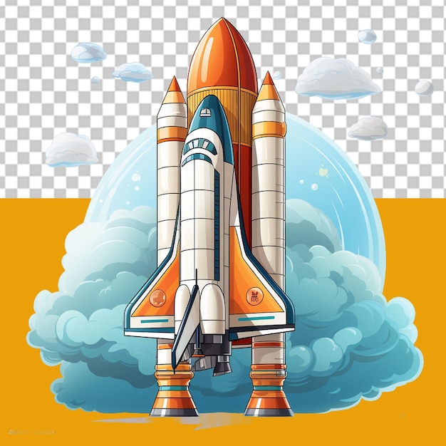 PSD illustrazione png del concetto spaziale