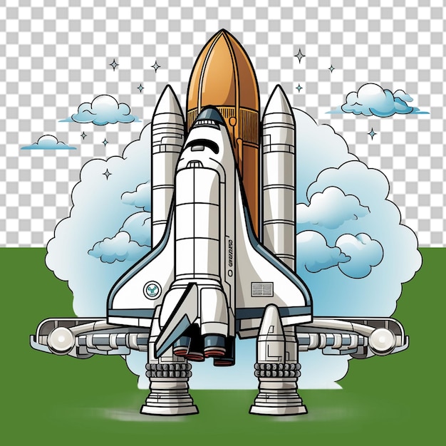 Space day png illustration