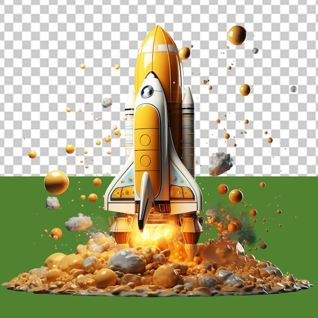 PSD space day png illustration