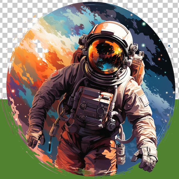 Space day png illustration