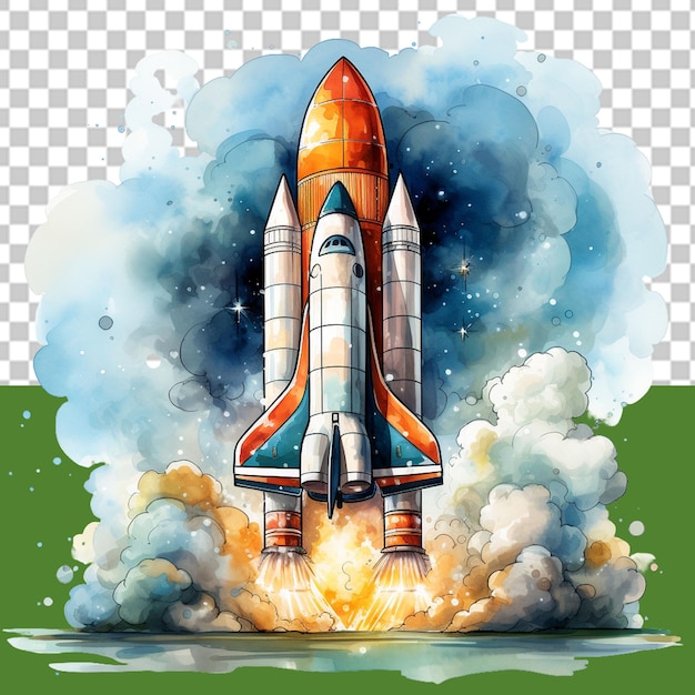 PSD il giorno spaziale png illustrazione