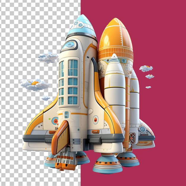 PSD space day png illustration