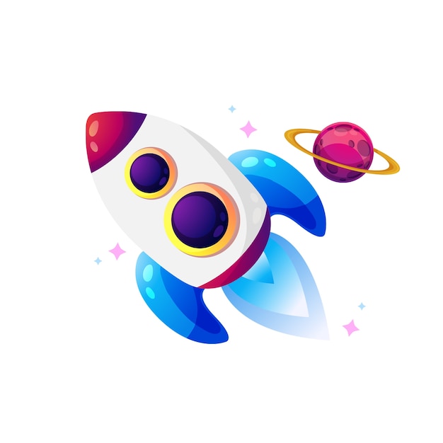 Space elements including  rocket