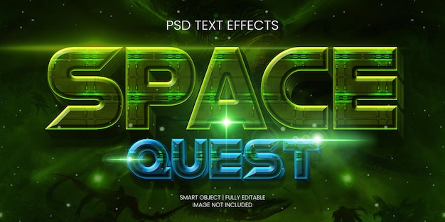 SPACE QUEST TEXT EFFECT