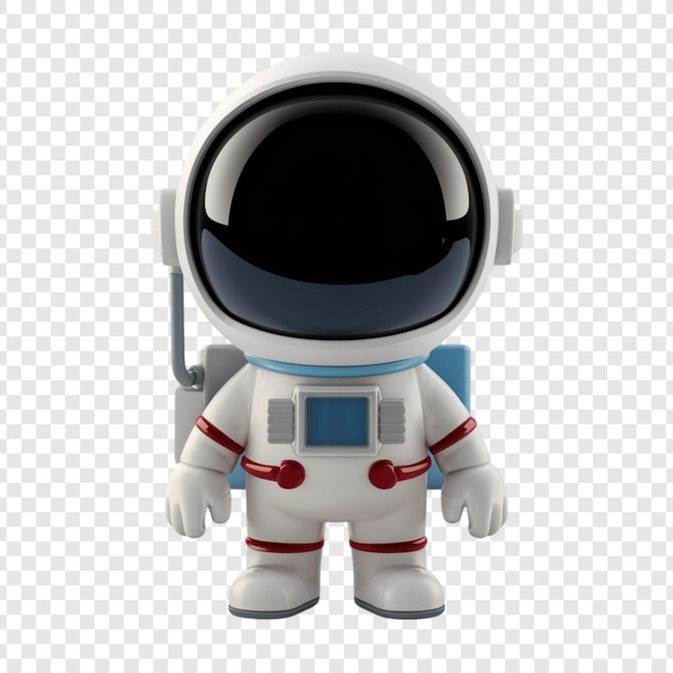 PSD a space suit with a space suit on it
