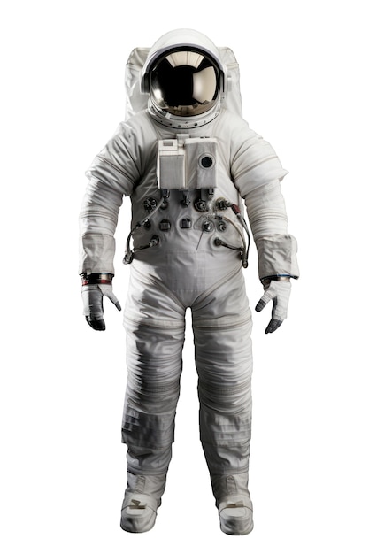 Space suits isolated on transparent background Ai generated