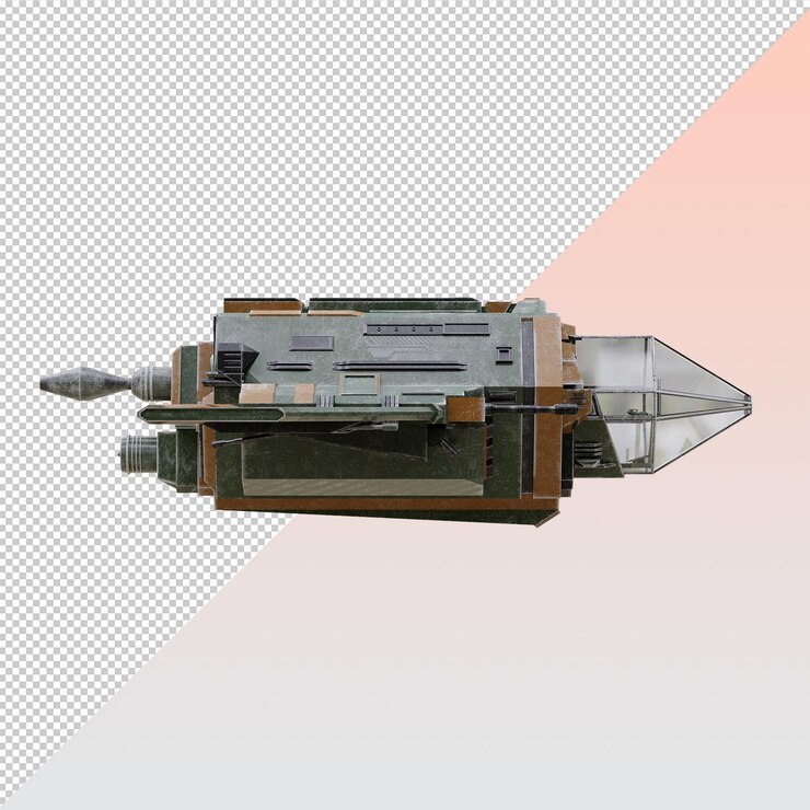 PSD spacecraft isolated