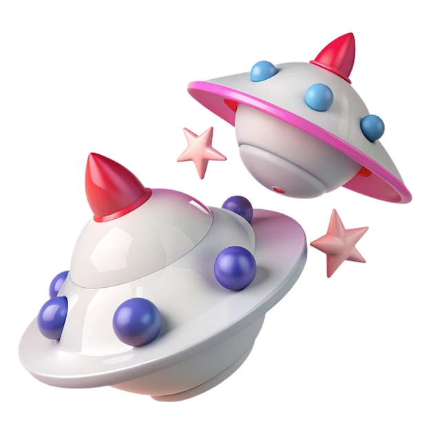 a spaceship with a spaceship on it and a spaceship in the middle