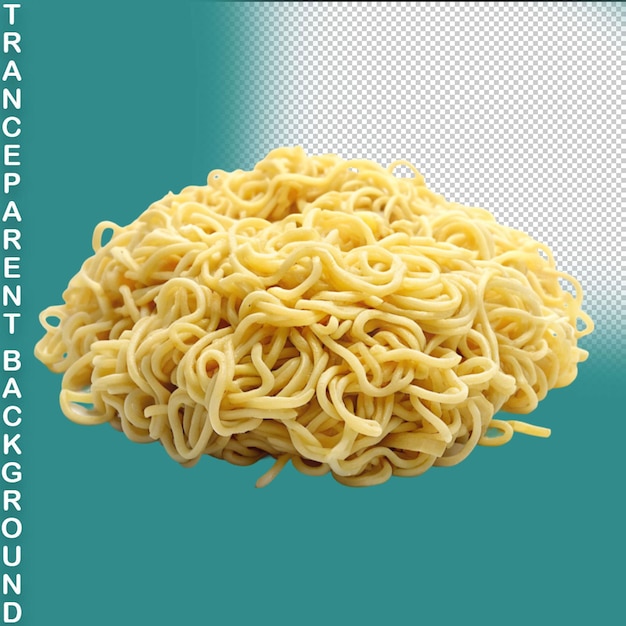 PSD spaghetti met bolognese saus geïsoleerd op witte achtergrond