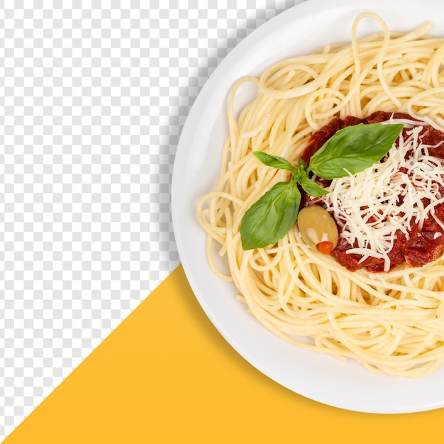 Spaghetti met tomatensaus