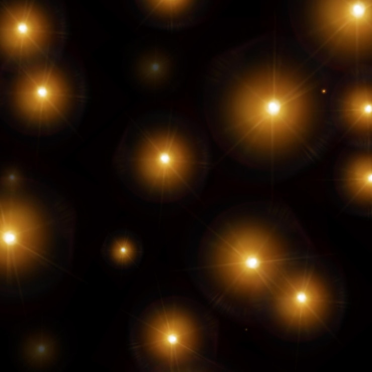PSD spark light flare