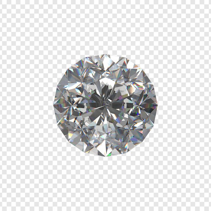 PSD sparkling round cut diamond