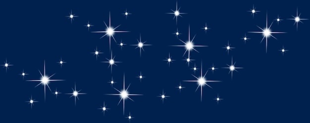 PSD collezione stella scintillante pacchetto stella scintillante stelle scintillanti collezione stella stella