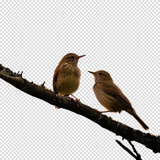 PSD sparrow isolated on transparent background