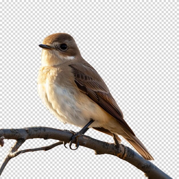 PSD sparrow isolated on transparent background